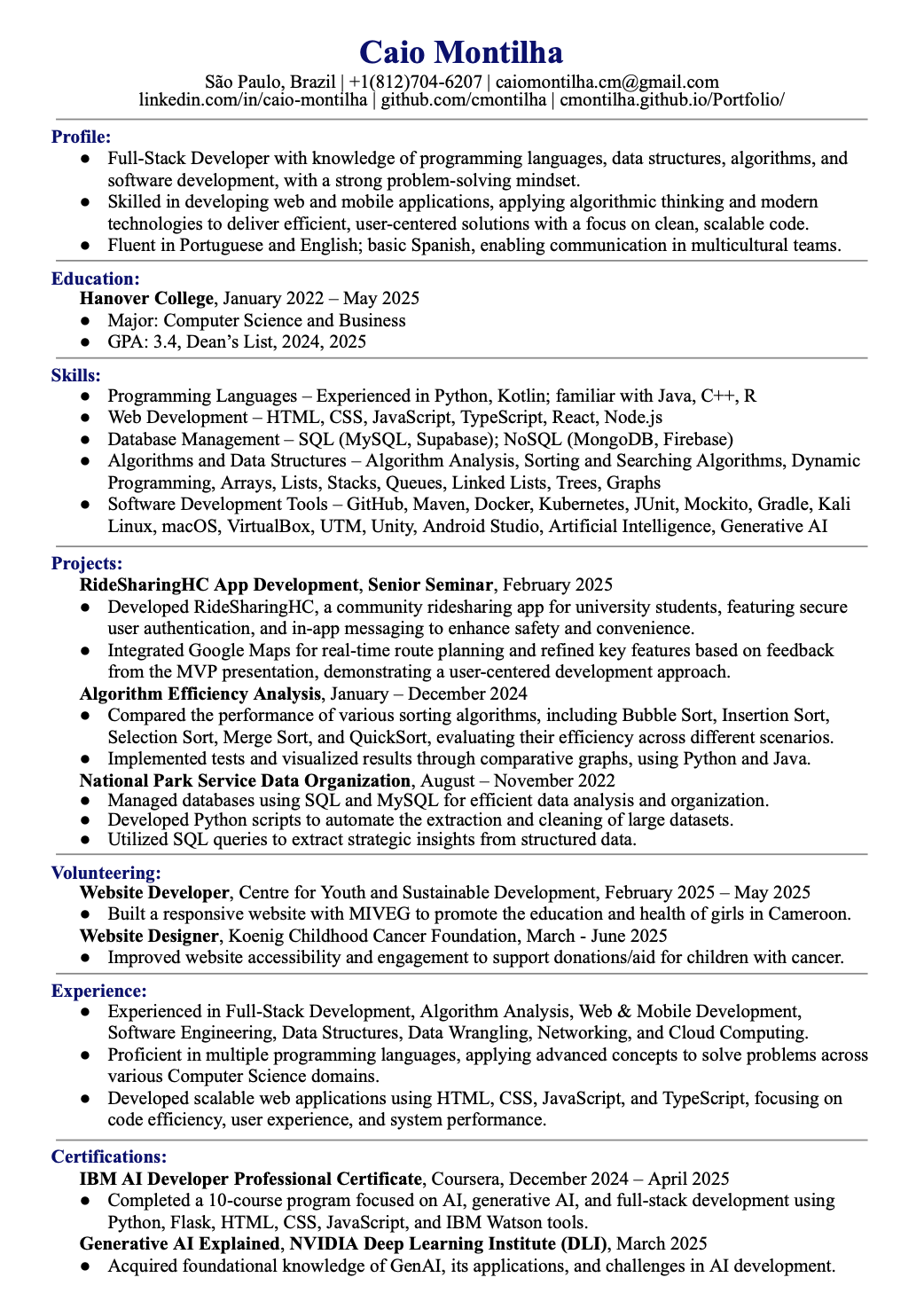Resume
