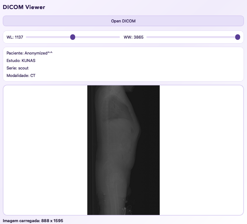 DICOM Viewer demo
