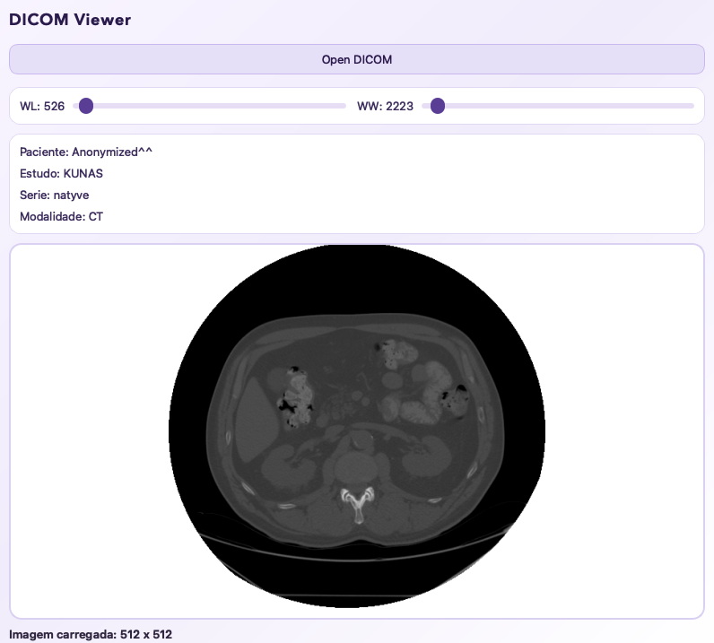 DICOM Viewer demo